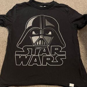 Disney GAP Star Wars Black Kids T-Shirt Medium